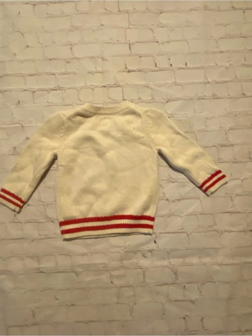 Baby GAP Baby Cream Knit “Heart Bresker” Sweater 6-12 months